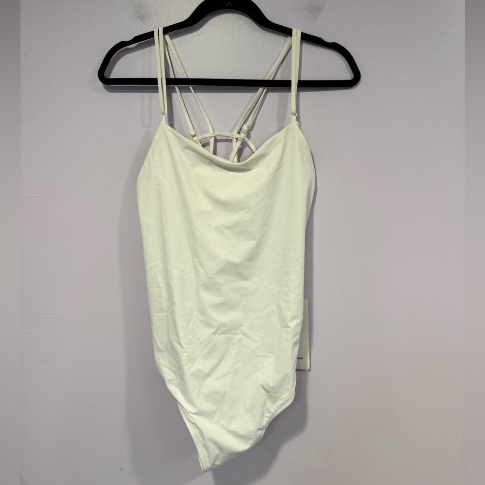 lululemon athletica White Strappy One-Piece Swimsuit